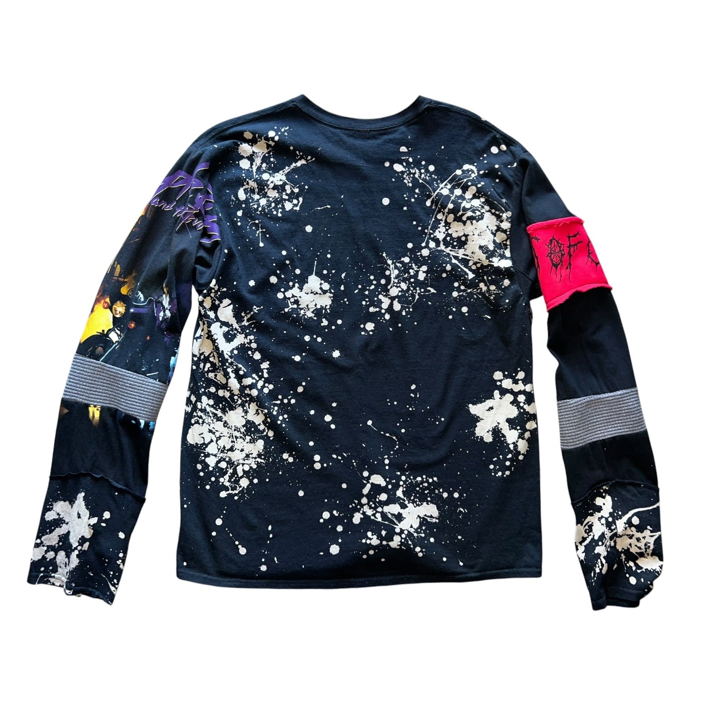 David Bowie Custom Long Sleeve (cut + Print+ sew) XL
