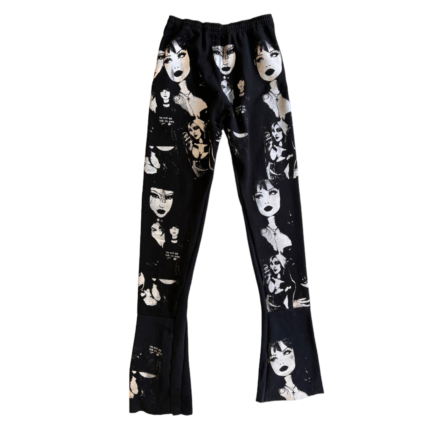 Toth 660 All over print Future Matriarch stacked flared joggers