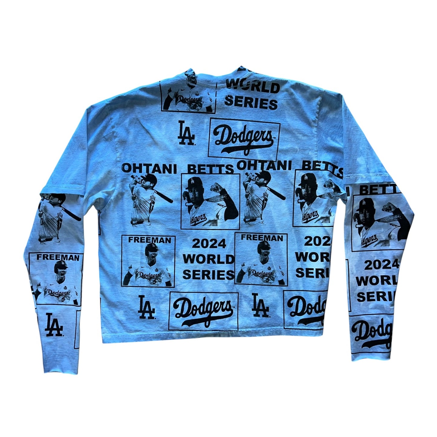 Dodgers all over print Long Sleeve