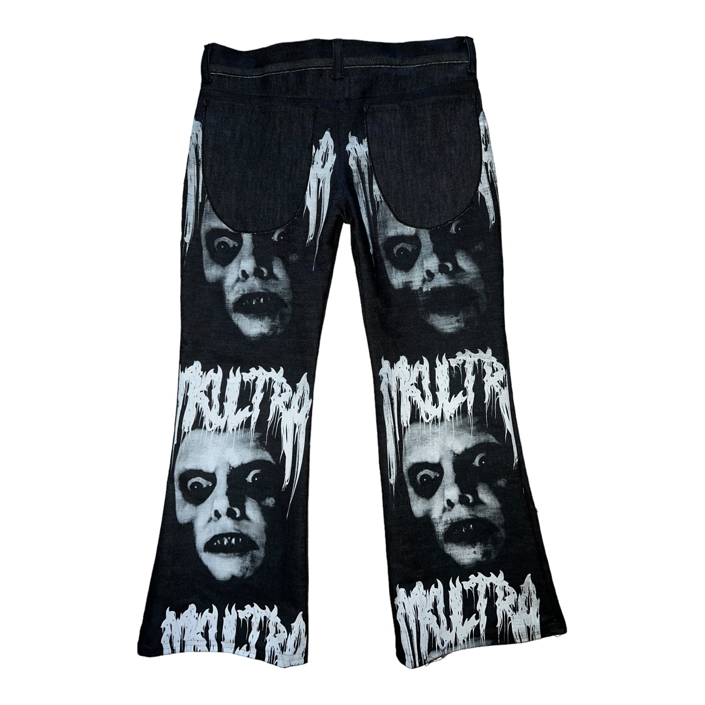 Mk-Ultra Horror denim pants