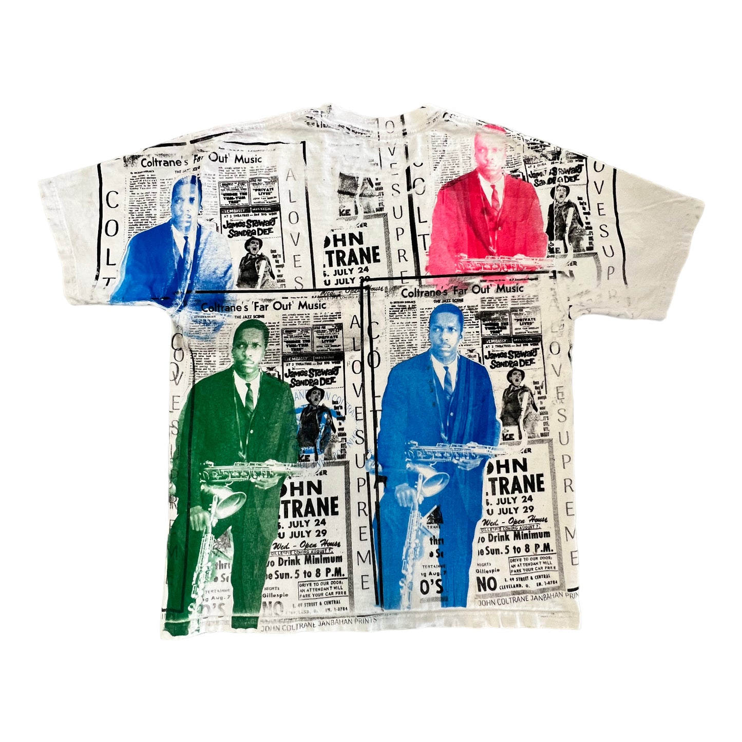 John Coltrain All over print T Shirt