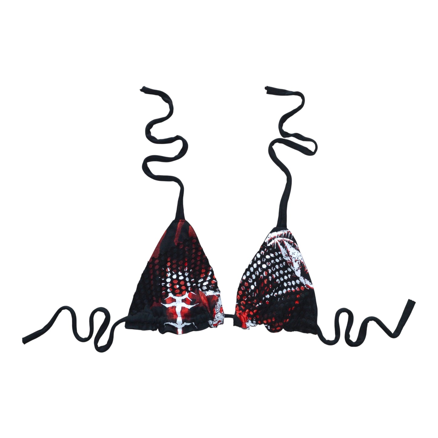 Reversible Ghostemane mesh bikini top