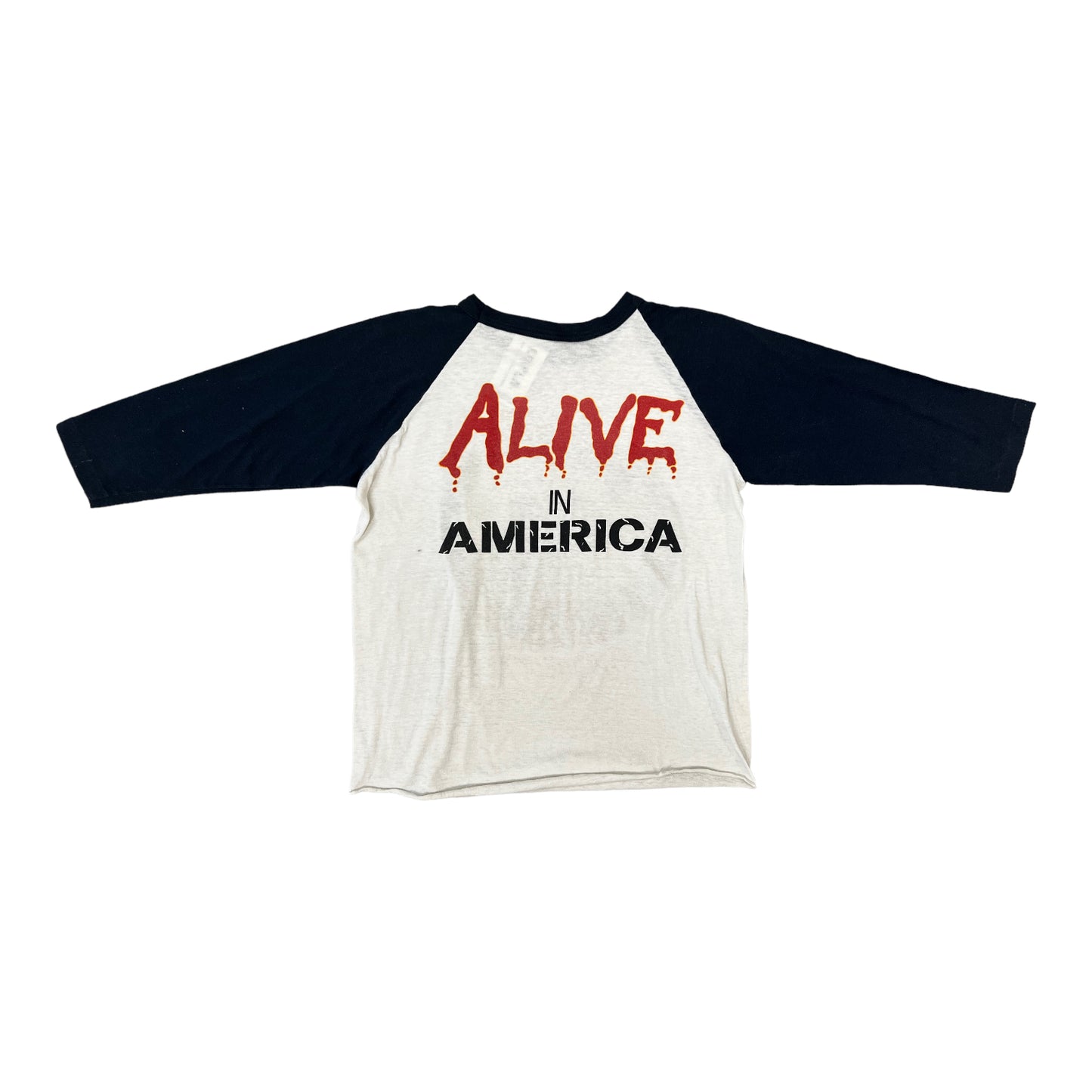 1981 Iron Maiden Purgatory ”Alive in America ” Band Tee