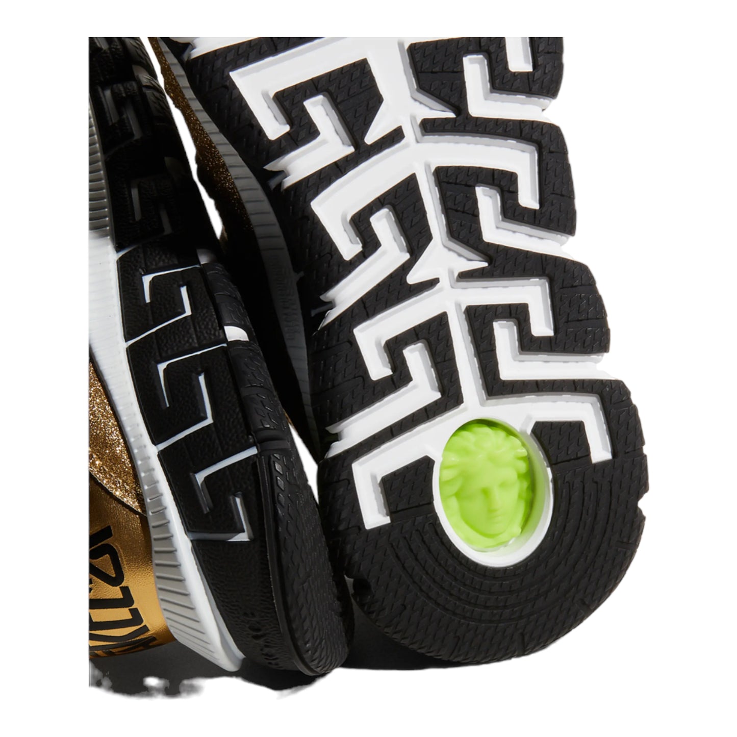 Versace Men's Trigreca Glitter Fashion Trainer Sneakers