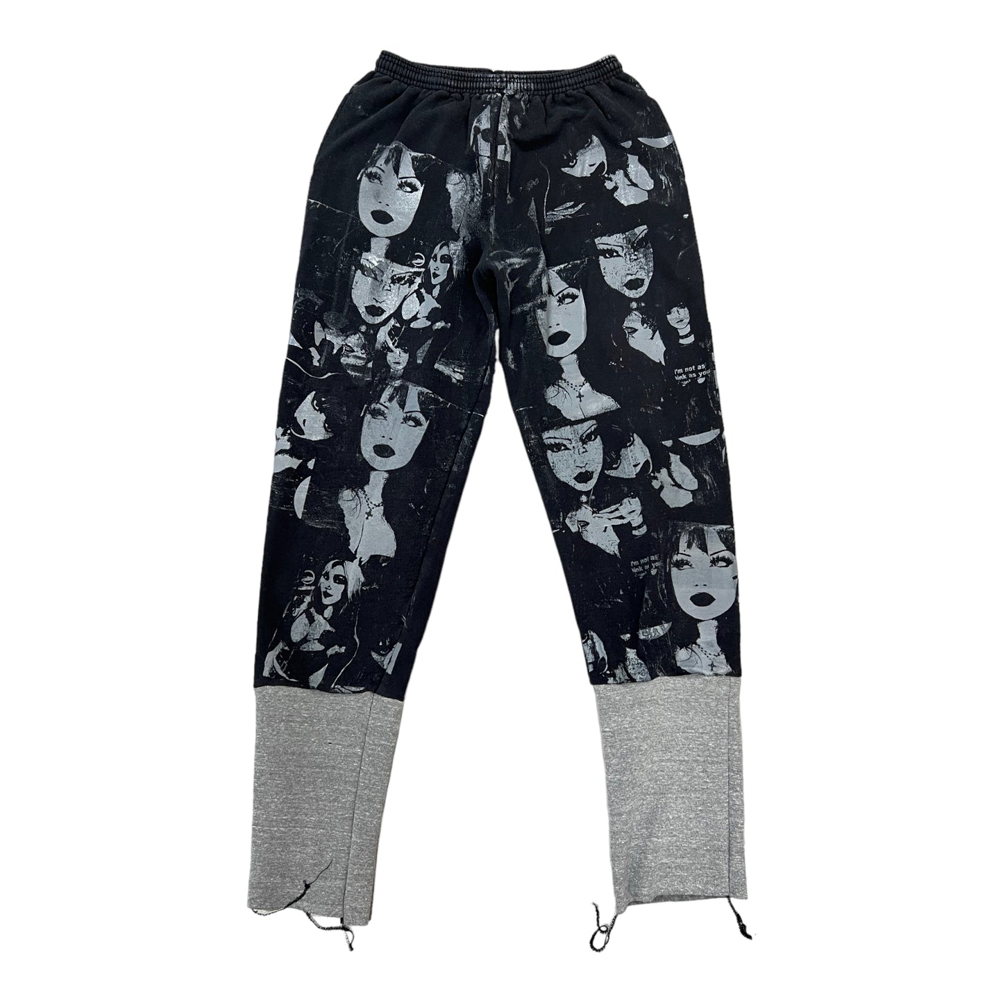 Toth 660 All over print Future Matriarch extended joggers black/grey