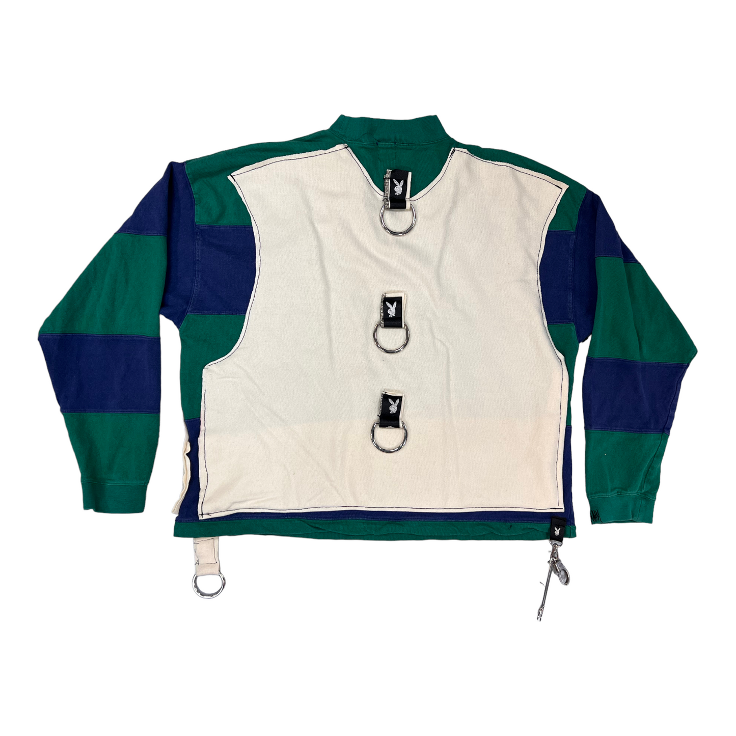 Haus of Chapo x Playboy Striped Anarchy Longsleeve