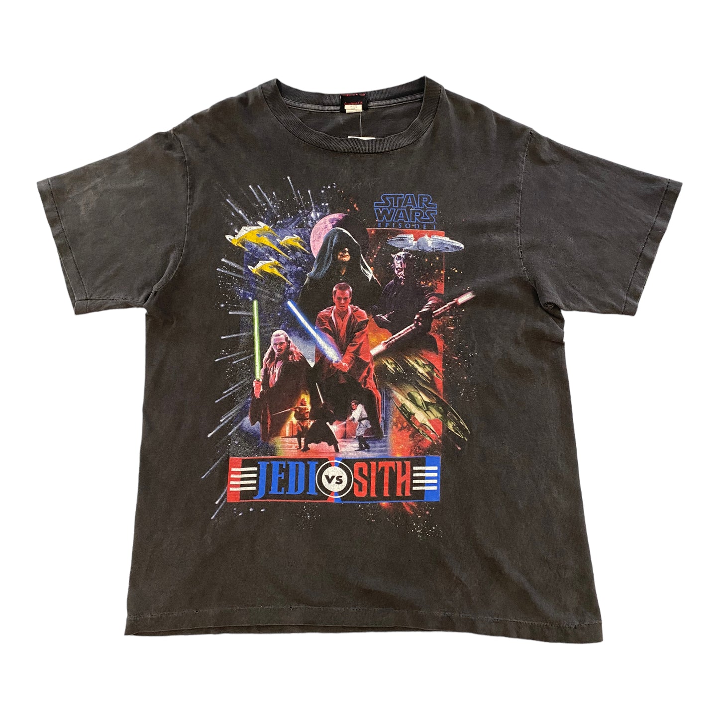 1999 Star Wars Episode 1: Jedi vs. Sith Vintage Tee