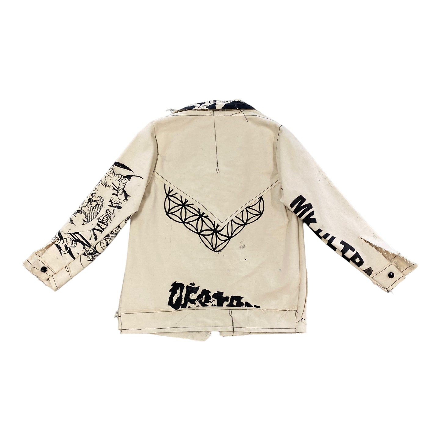 Toth 660 RAW all over print Canvas Jacket