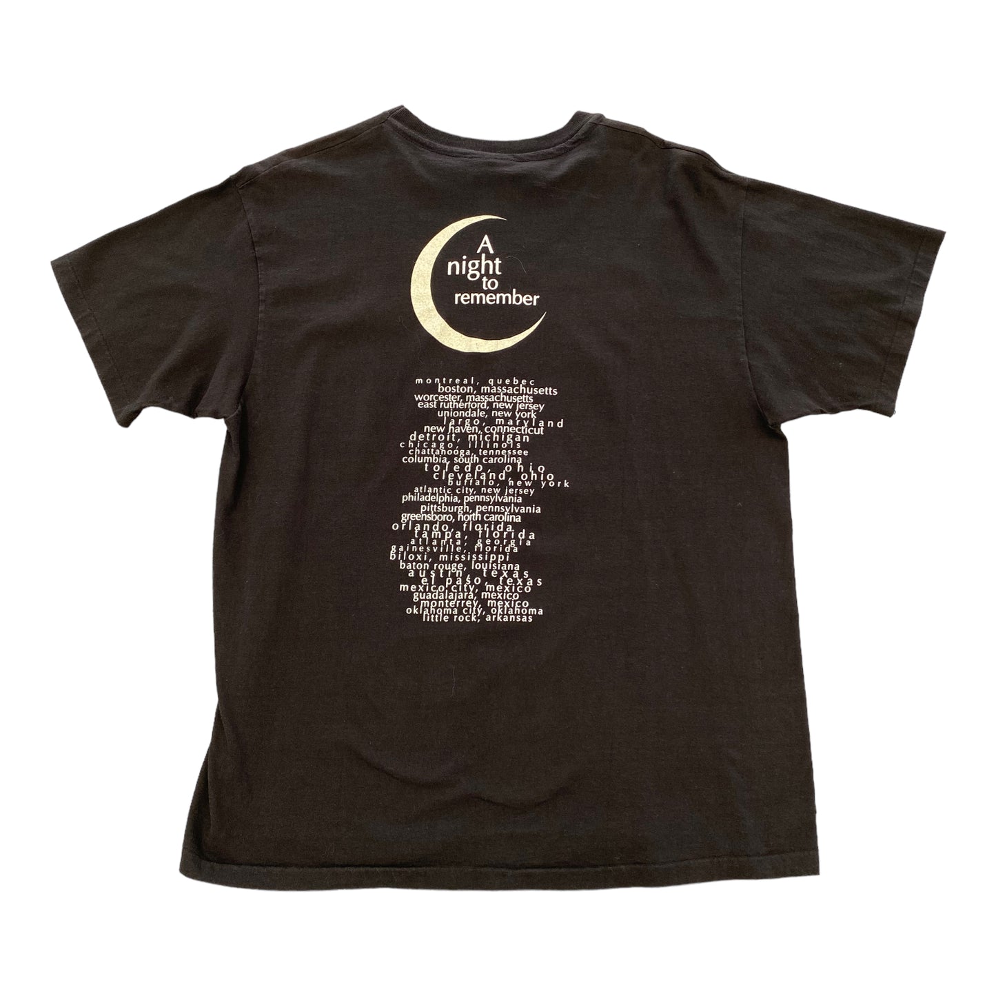 1994 Rod Stewart "A Night to Remember" Vintage Band Tour T-shirt