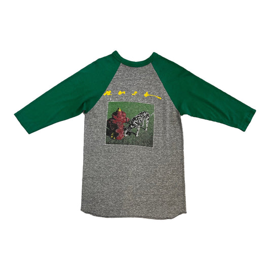 1982 Rush New World Tour Vintage Baseball Tee