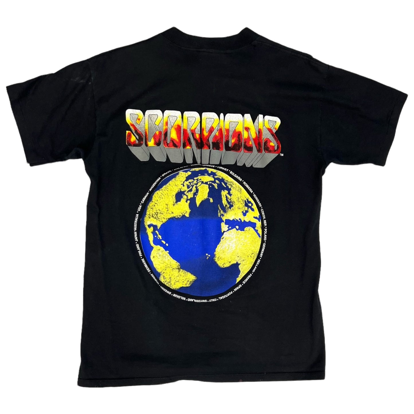 1980's Scorpions World Tour Tee