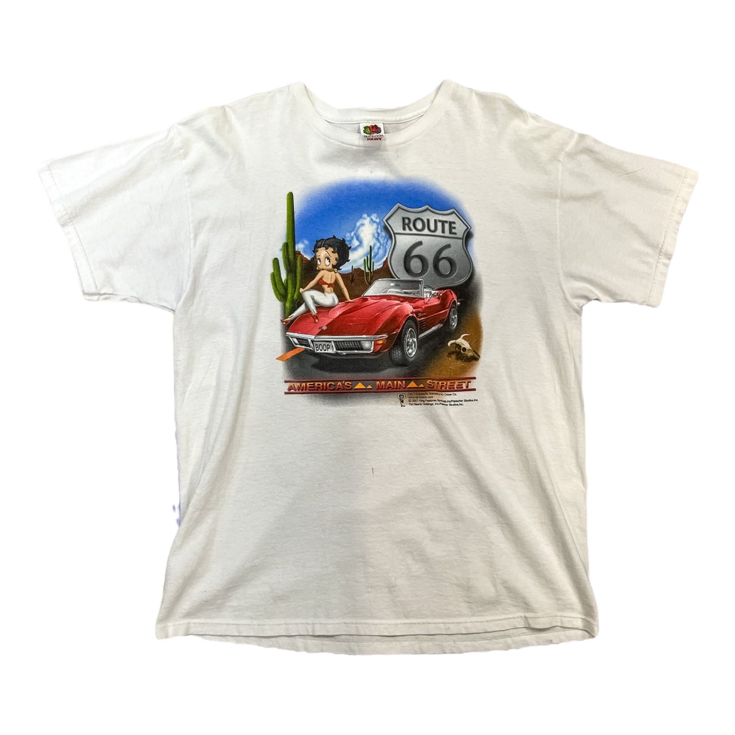 2001 Betty Boop vintage graphic tee