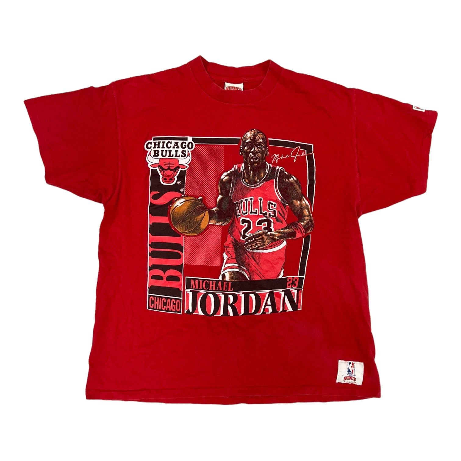 Michael Jordan Basketball Team Chicago Bulls Vintage T-shirt
