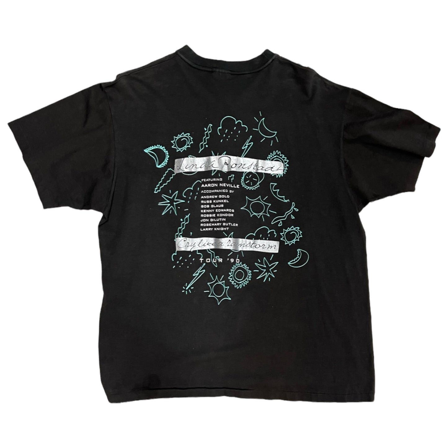 1990 Linda Ronstadt cry like a rainstorm vintage tee