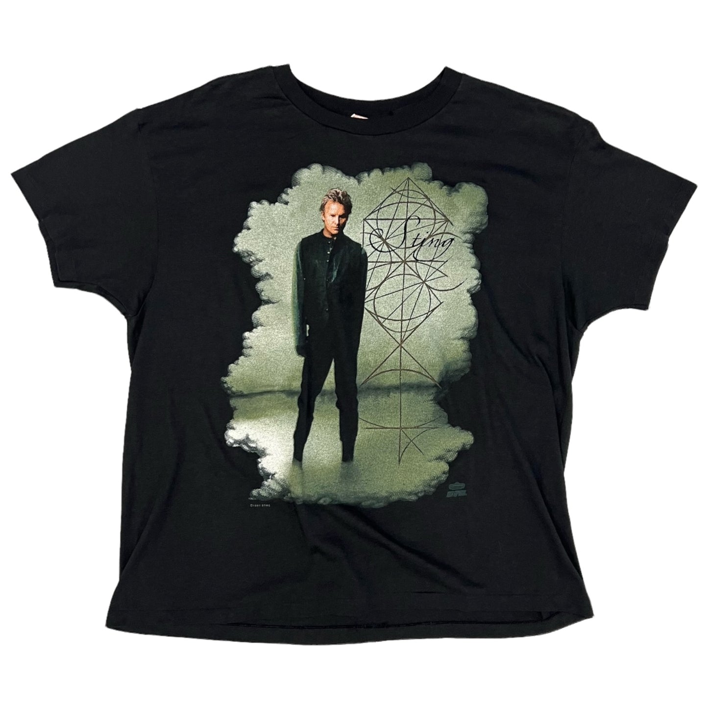 1991 STING THE SOUL CAGES BAND TOUR TEE