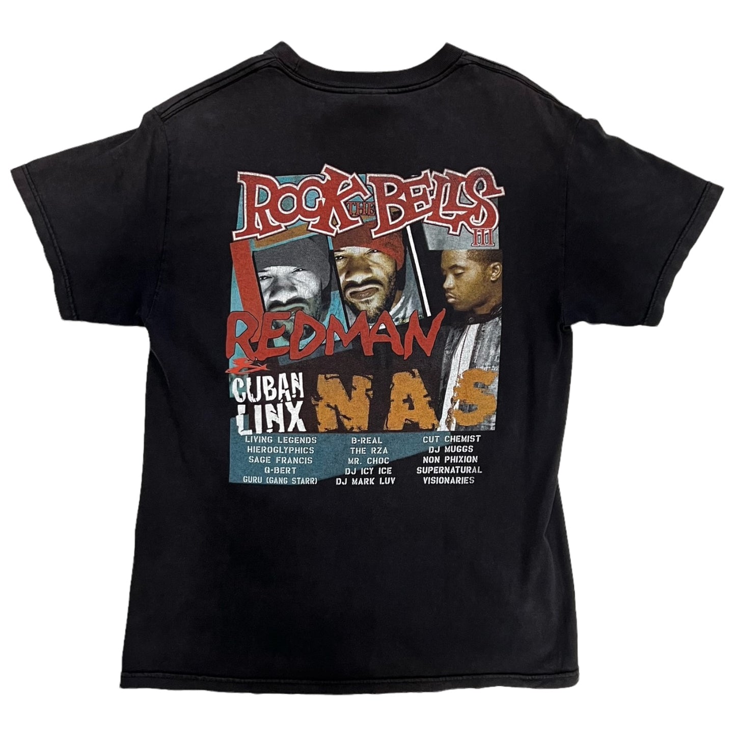 2005 die Rock bells Redman Kubaanse linx Nas vintage tee