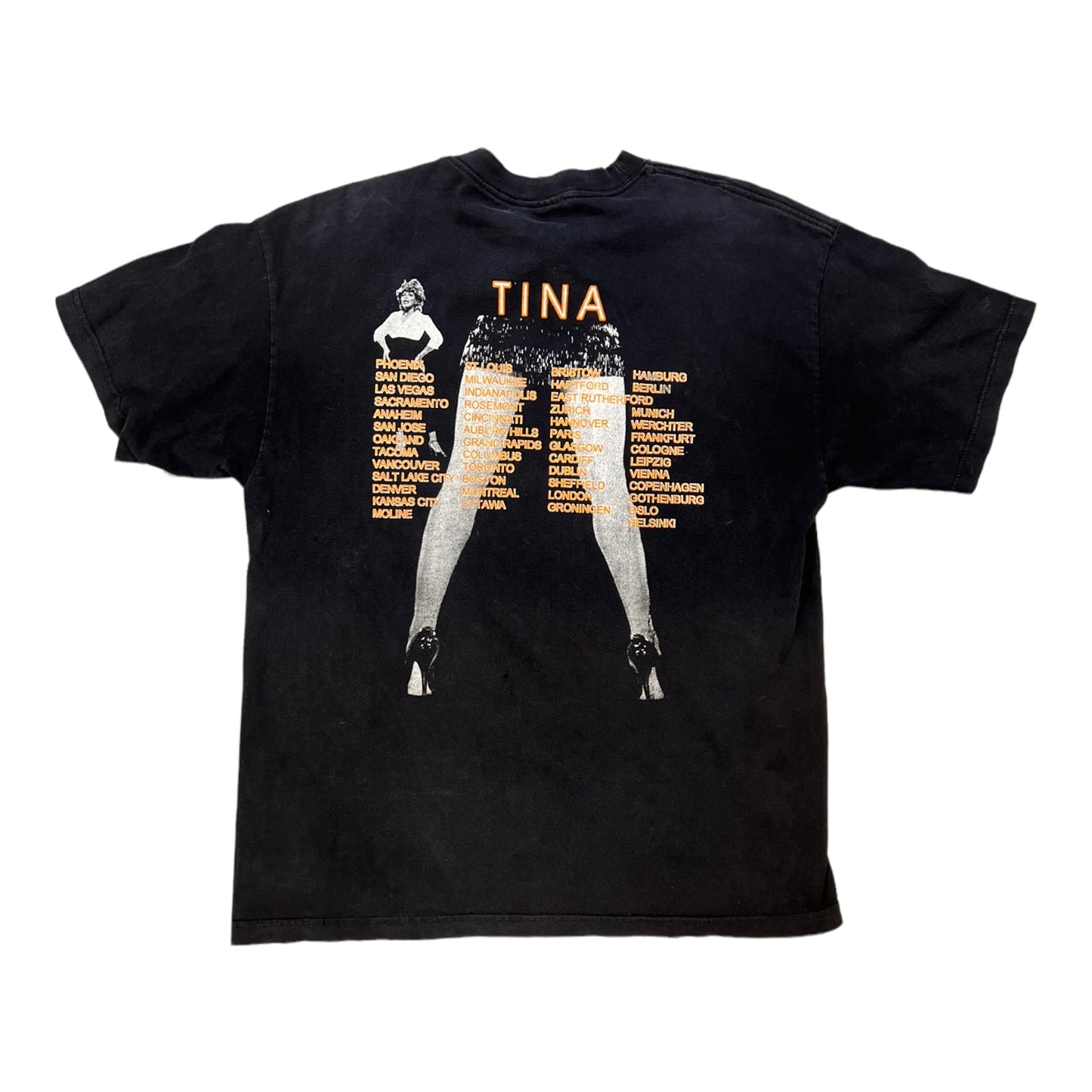 1999 VINTAGE TINA TURNER TWENTY FOUR SEVEN TEE SHIRT