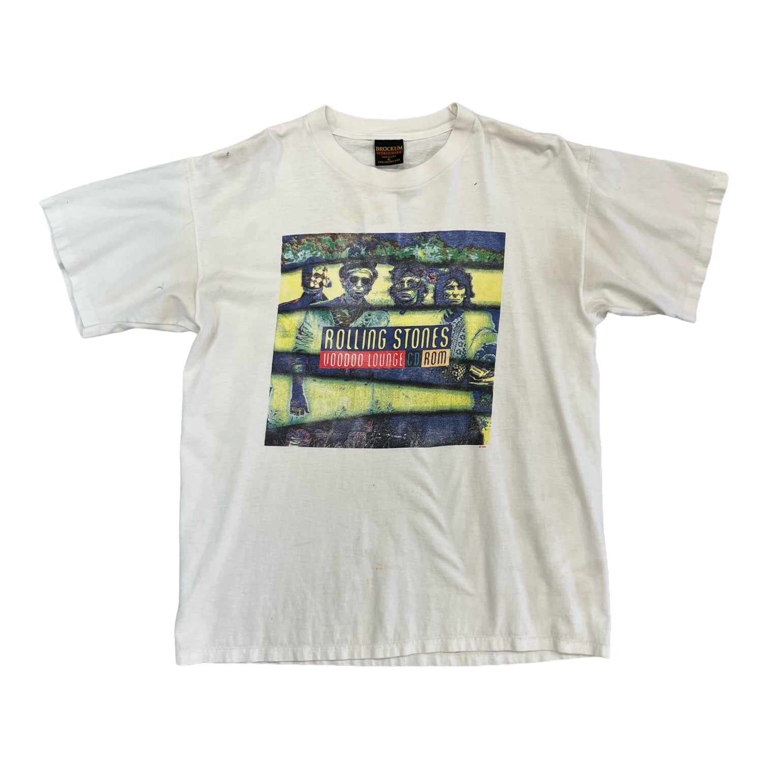 1990 Rolling Stones voodoo lounge cd room t-shirt – The Pop up