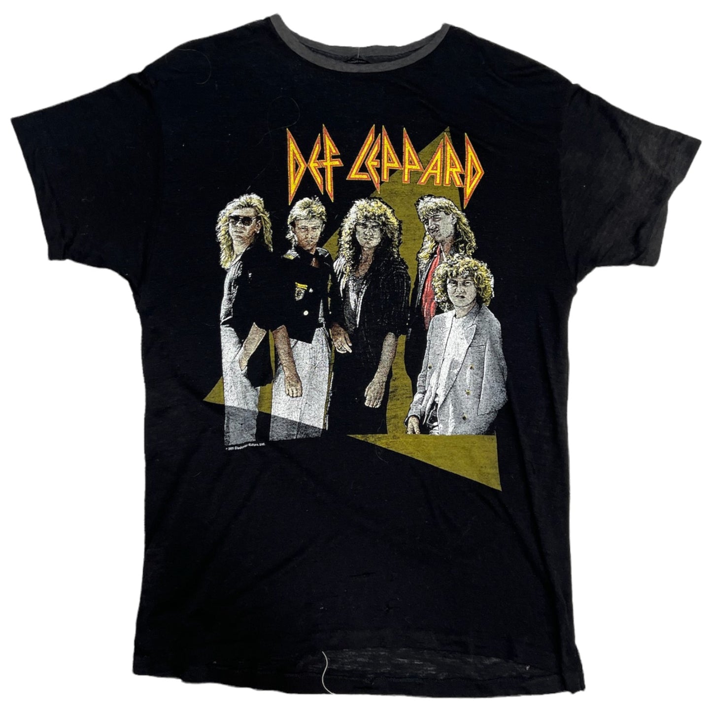 1988 Def Leppard Hysteria Band Tee