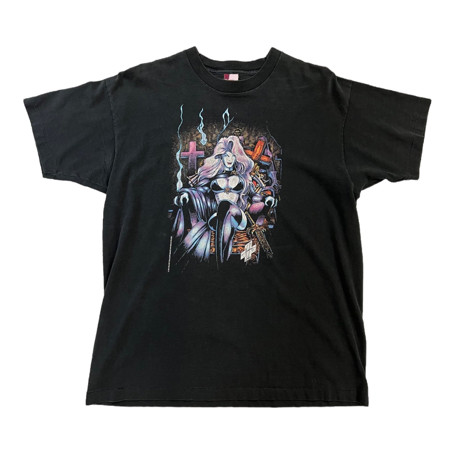 1993 Lady death vintage graphic tee