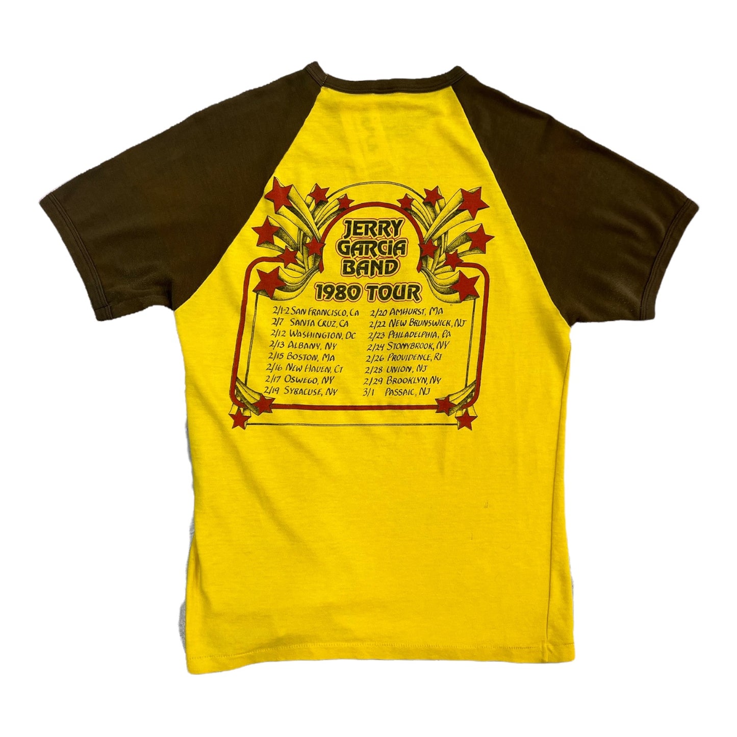 1980 Jerry Garcia Vintage Band Tee