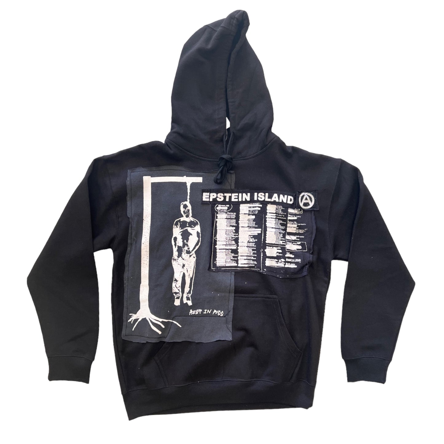 P.K.L Epstein Island Hoodie (Black)
