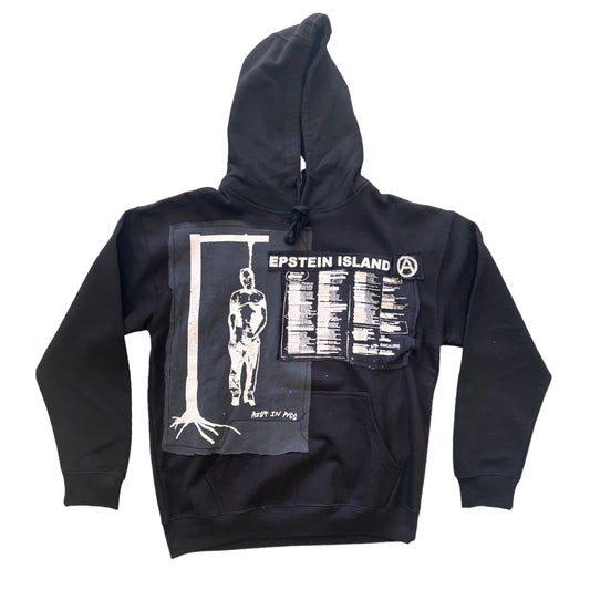P.K.L Epstein Island Hoodie (Black)