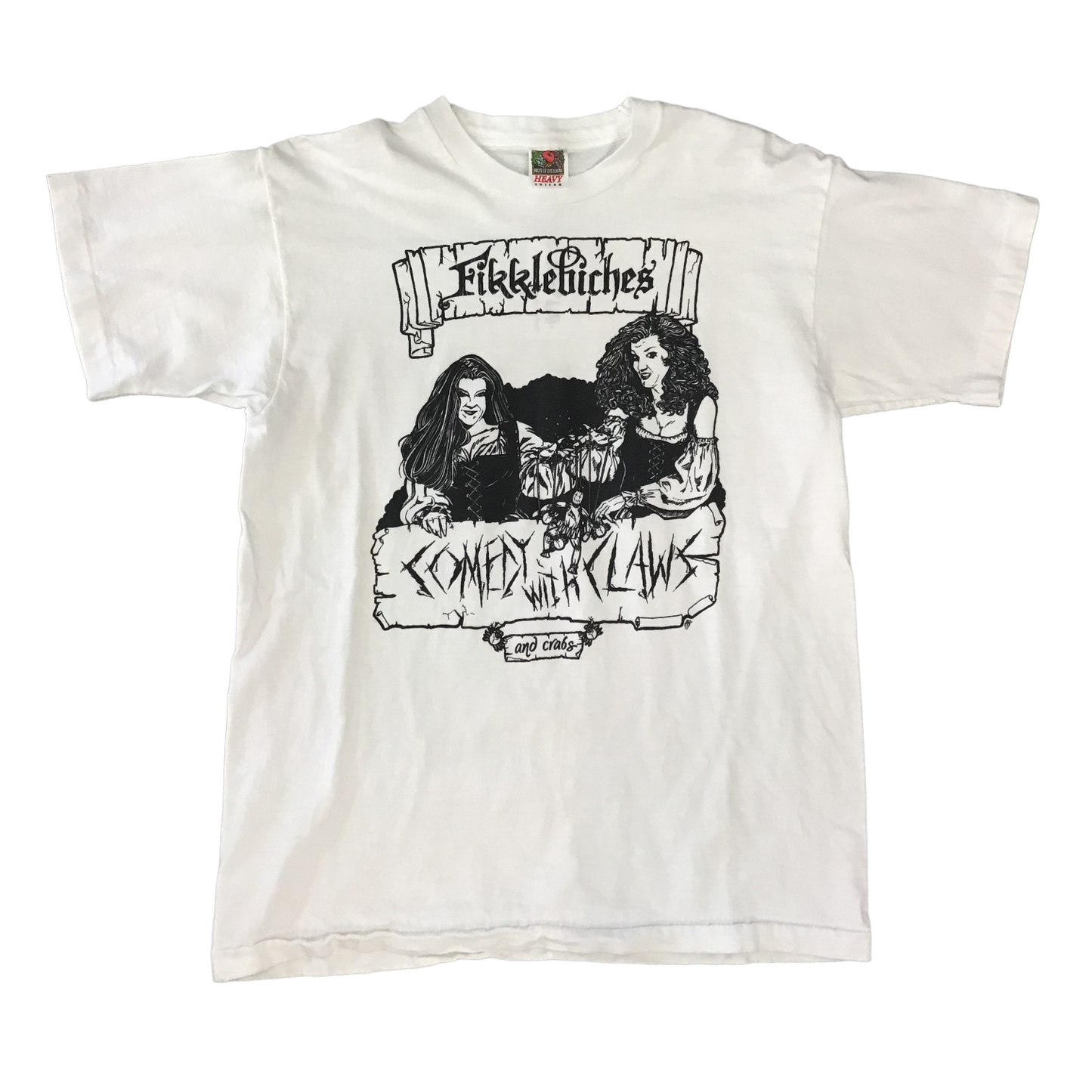 1990 Fikkle Bitches comedy vintage graphic tee