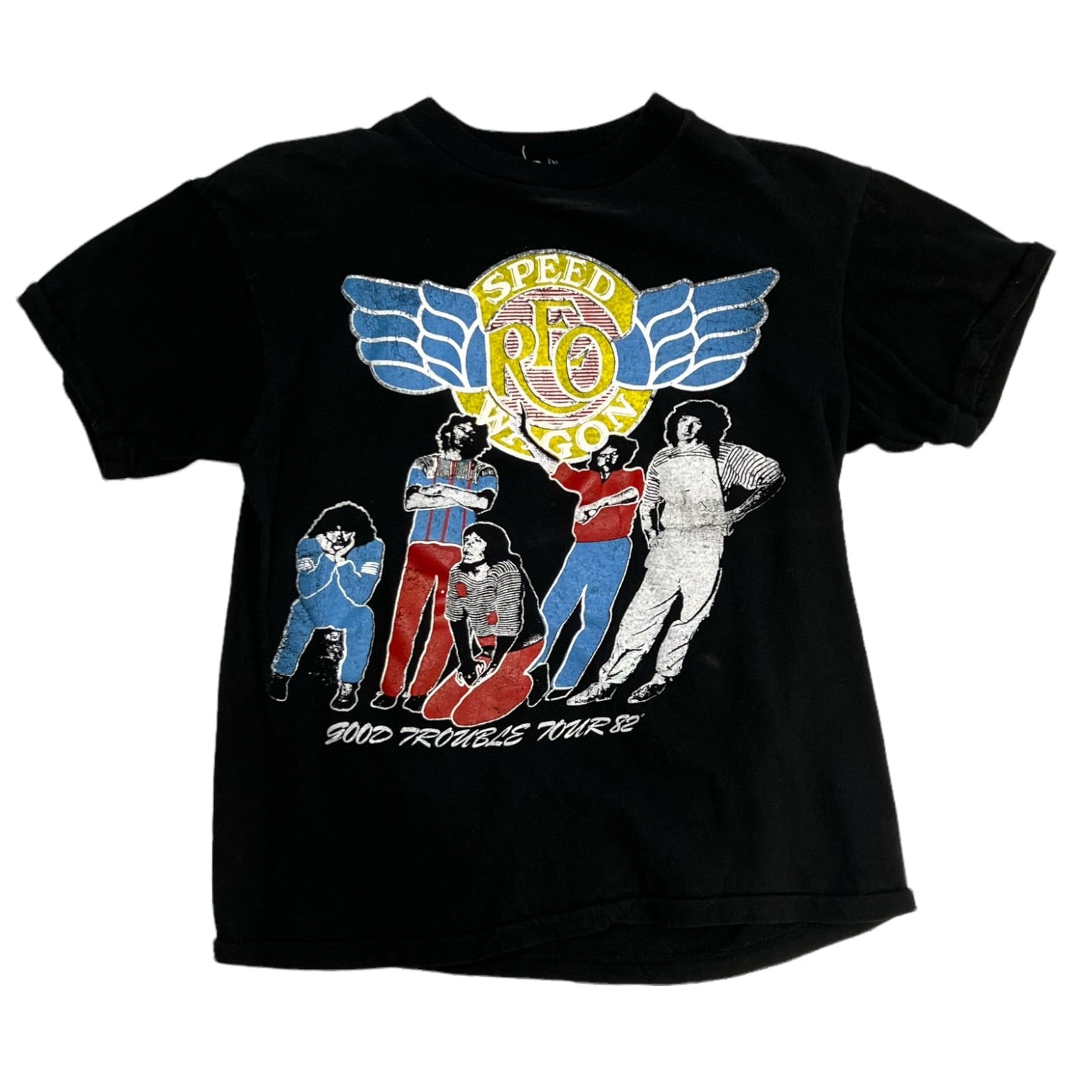 1982 REO Speed wagon good trouble tour shirt