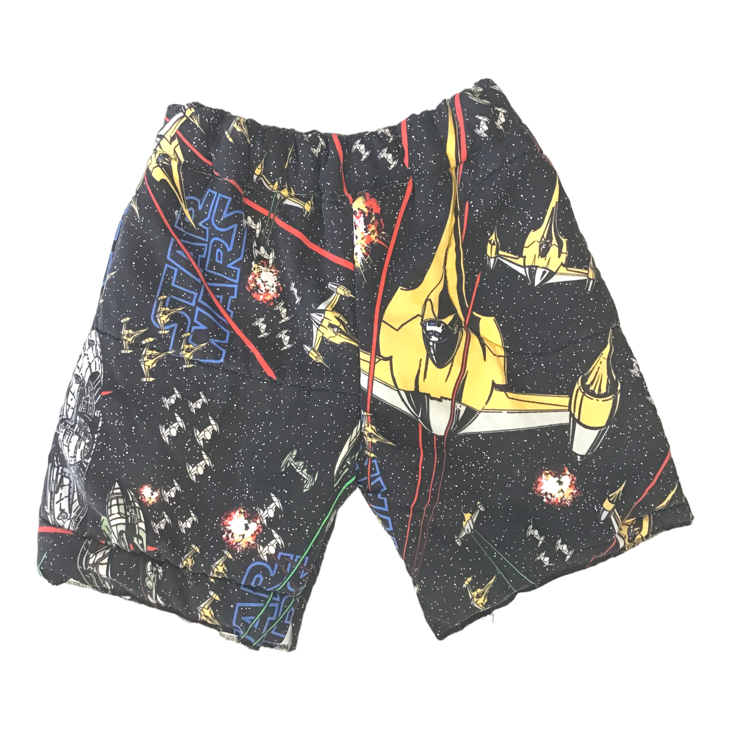 Haus of Chapo Reversible Star Wars puffer shorts