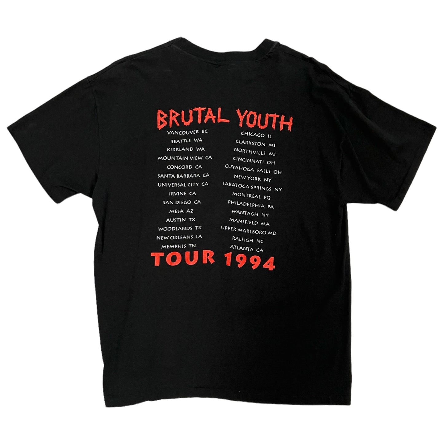 1994 Elvis Costello “Brutal Youth tour” vintage tee