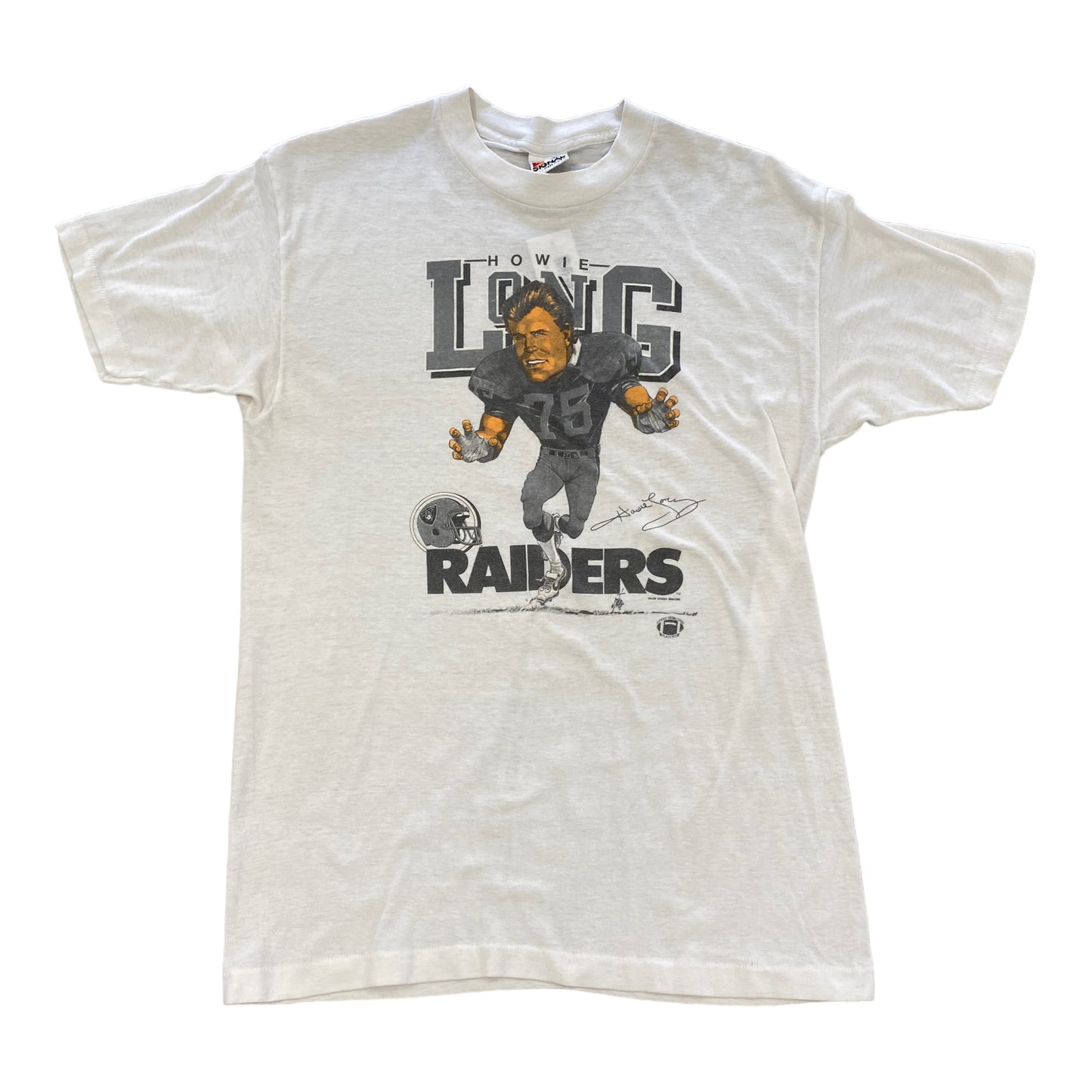 1980s raiders howie long vintage t shirt