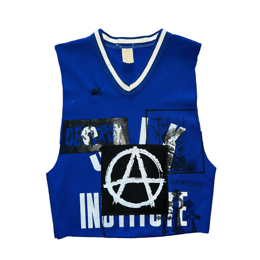 Anarchy cropped tank