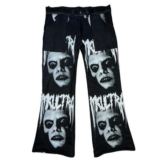 Mk-Ultra Horror denim pants