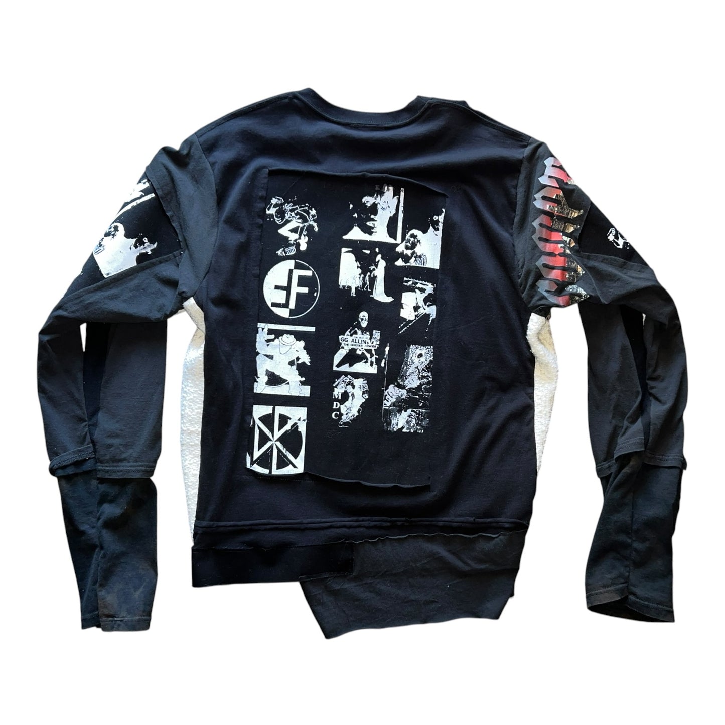 Deftones Custom Long Sleeve (cut + Print+ sew) XL