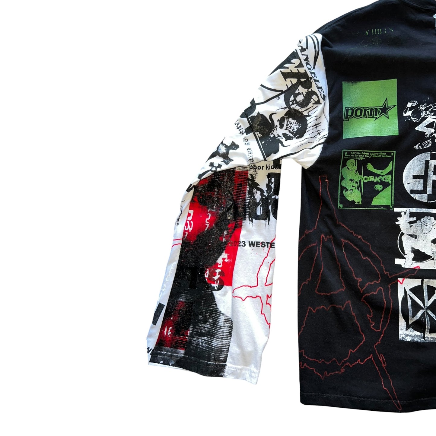 Misfits Slipknot custom long sleeve (cut + Print+ sew) L