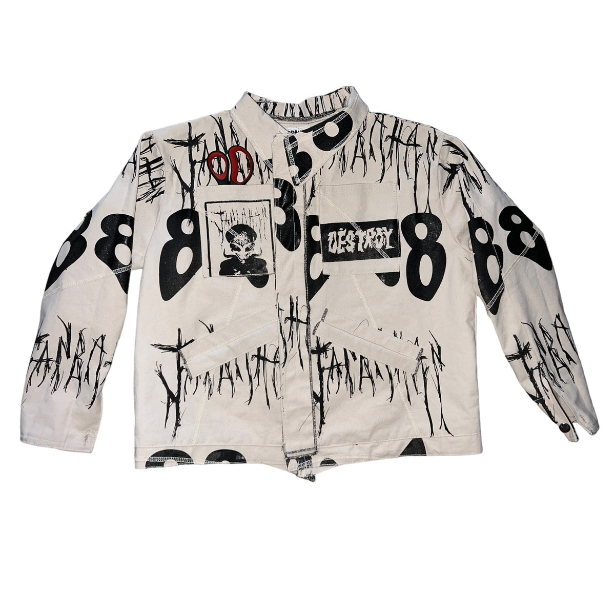 Destroy  Canvas Jacket