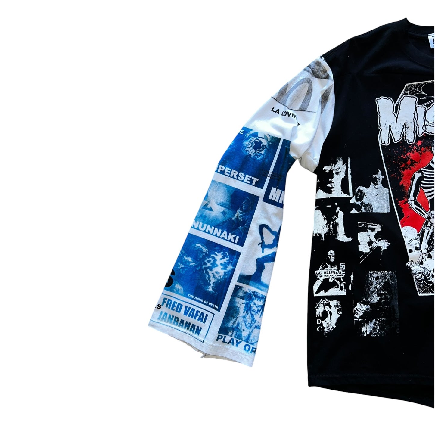 Misfits Slipknot custom long sleeve (cut + Print+ sew) L