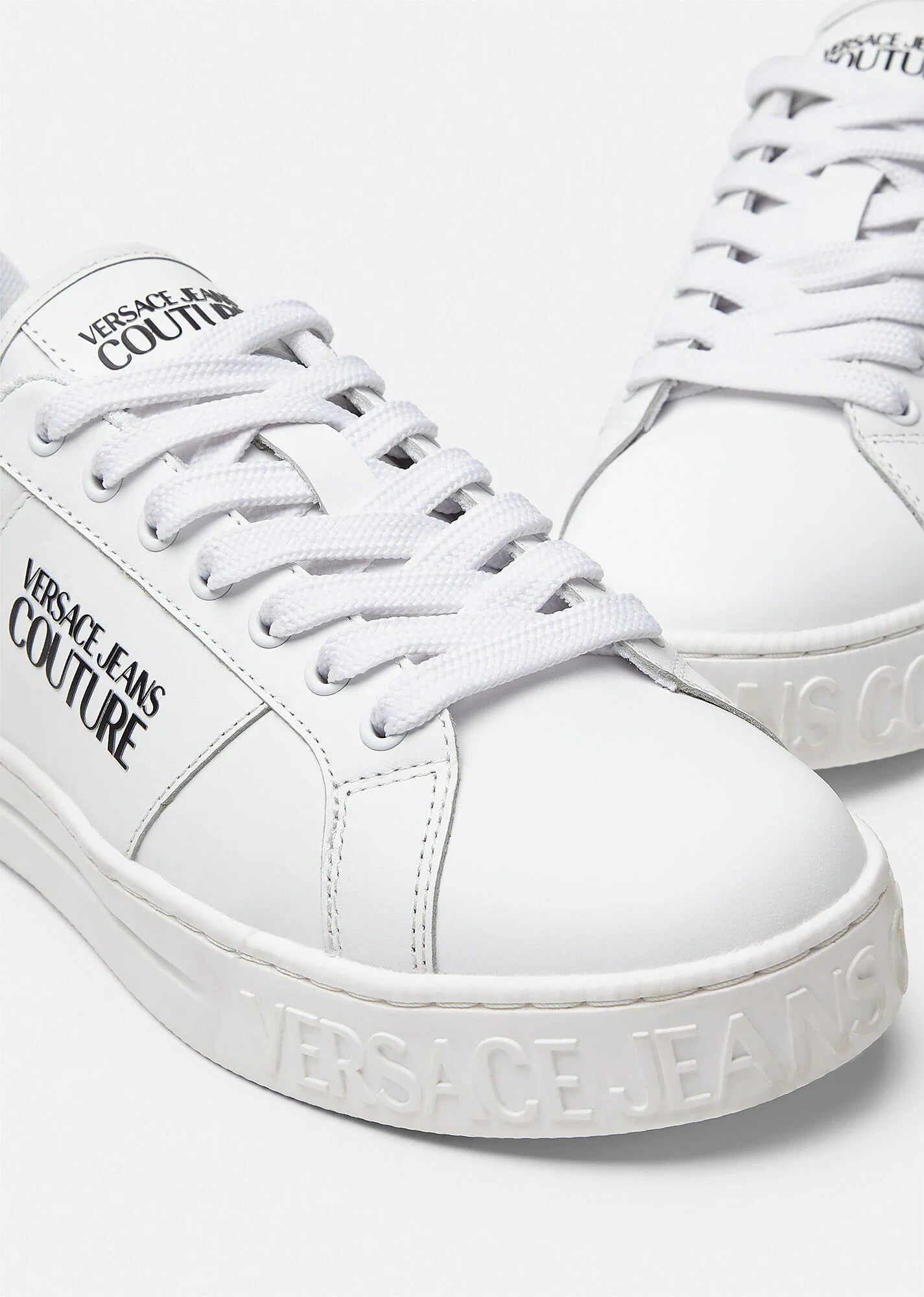 Versace Court 88 Logo Trainers