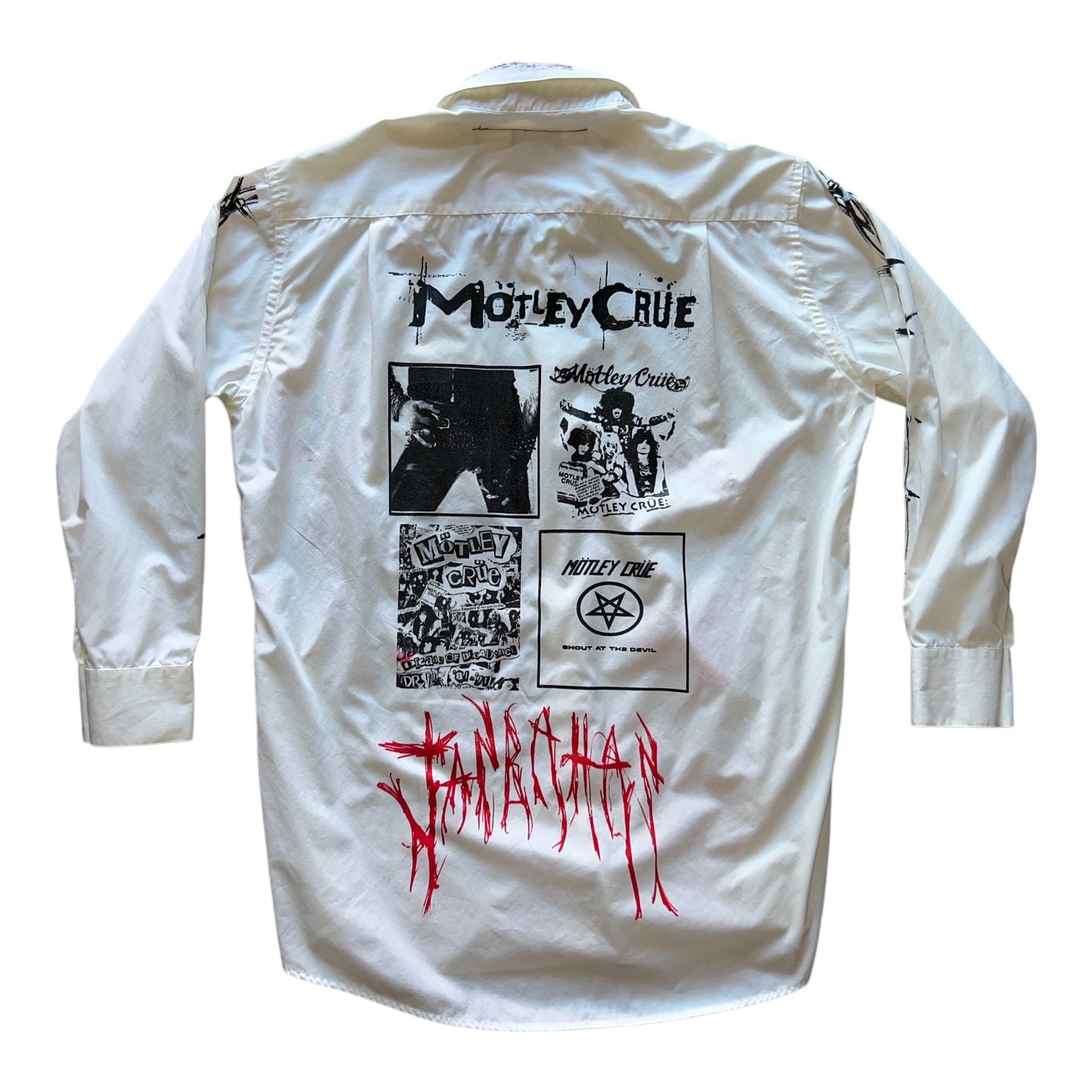 Mötley Crüe Long sleeve button down