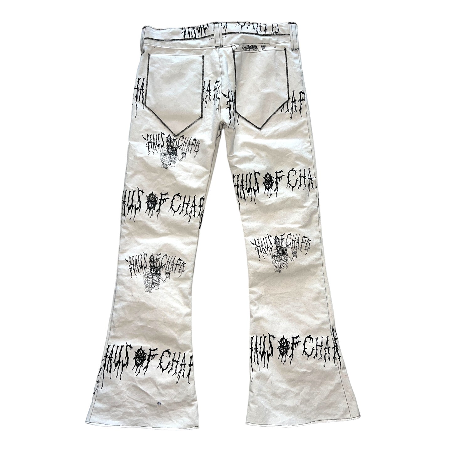 Haus of Chapo Canvas pants (mid flare)