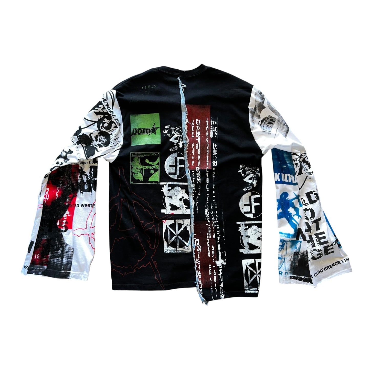 Misfits Slipknot custom long sleeve (cut + Print+ sew) L