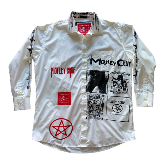 Mötley Crüe Long sleeve button down