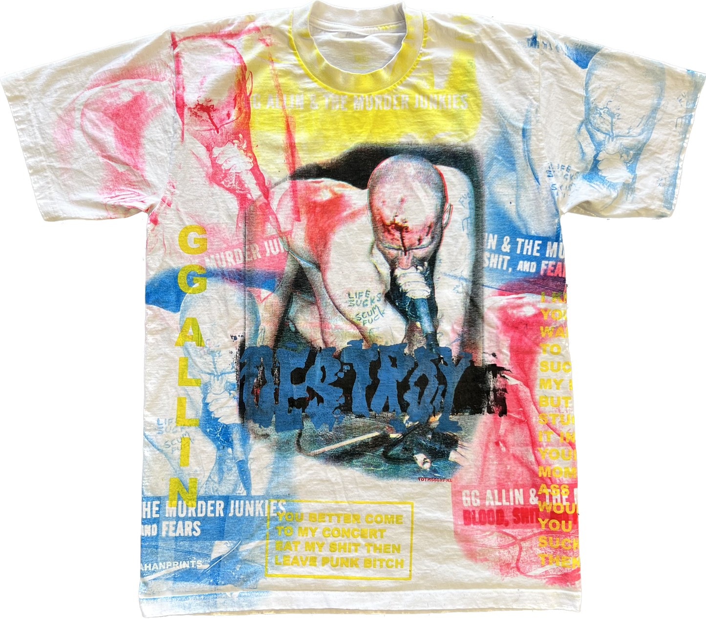 GG Allin All over print (Limited Drop)