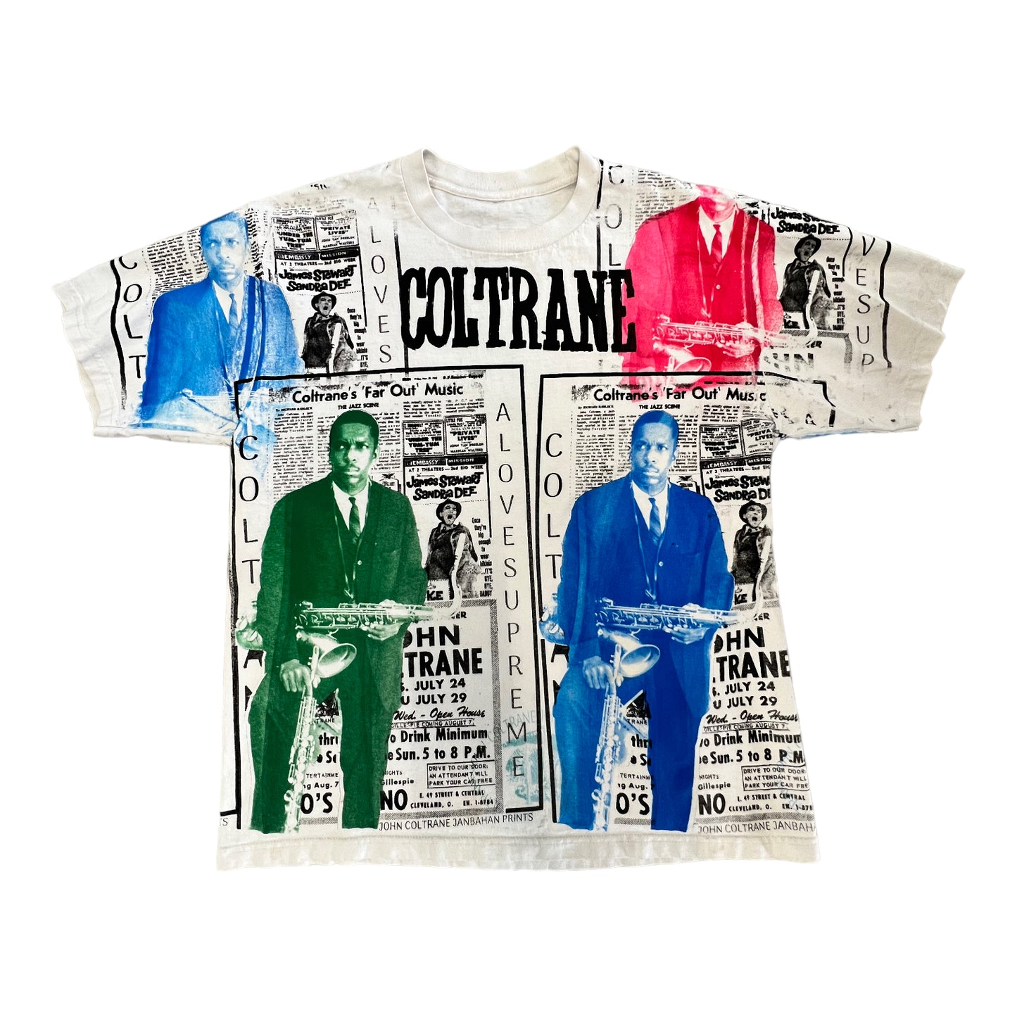 John Coltrain All over print T Shirt