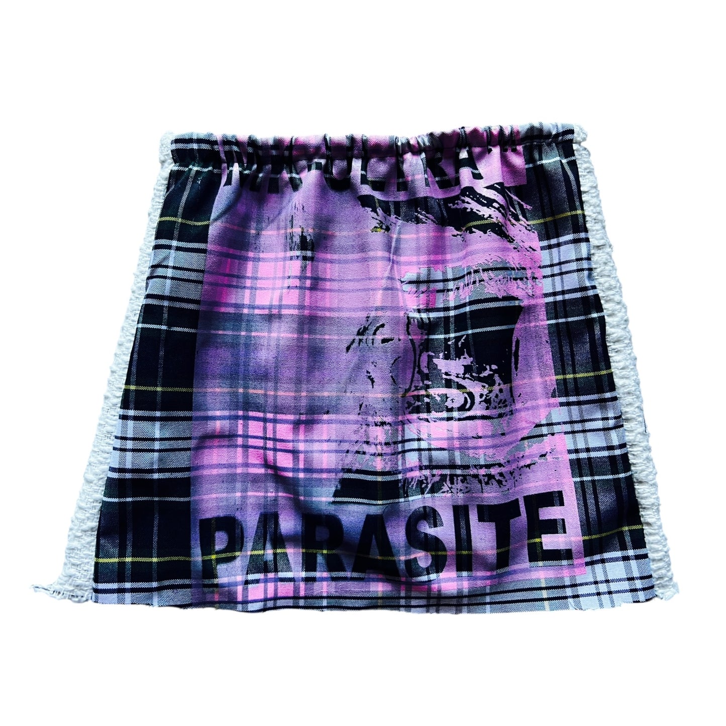 Mk Ultra Parasite plaid Skirt