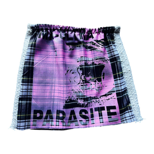 Mk Ultra Parasite plaid Skirt