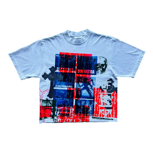 Ancient Blueprint Boxy Oversize  T- Shirt