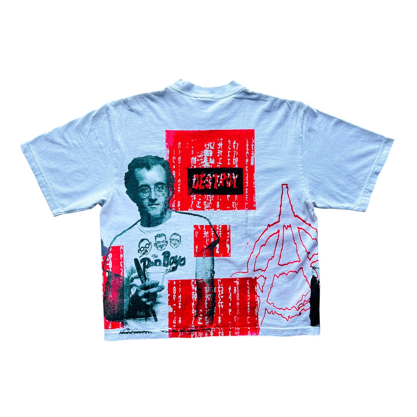 Ancient Blueprint Boxy Oversize  T- Shirt