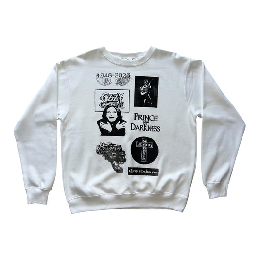 Ozzy Prince of Darkness Tribute Crewneck